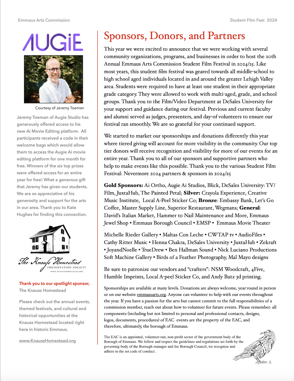 Student Film Fest Nevermore 2024 Recap