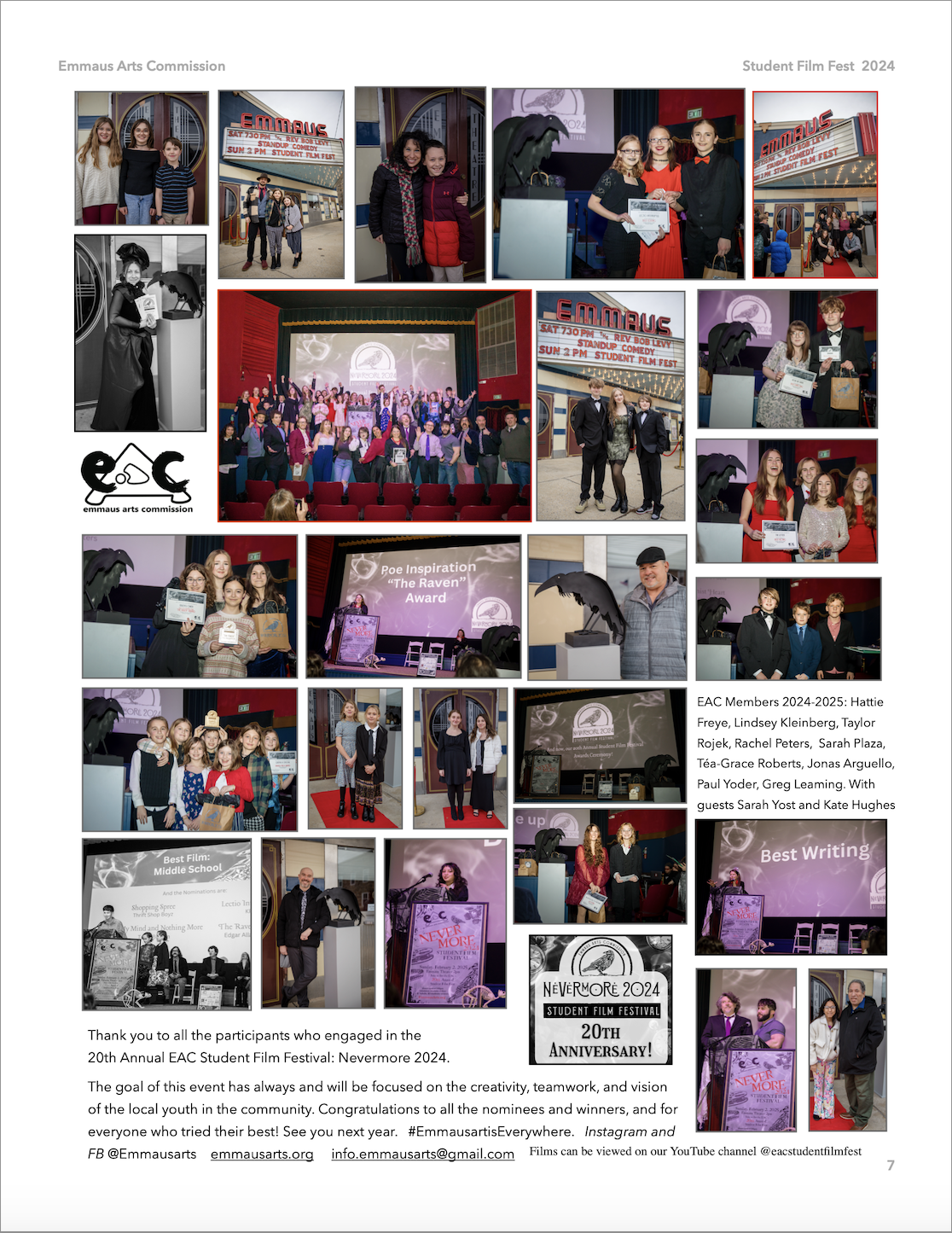 Student Film Fest Nevermore 2024 Recap